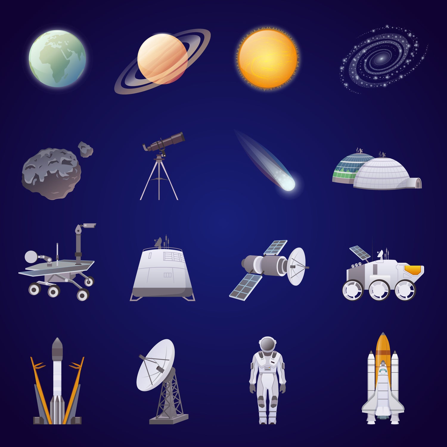 Space Stickers