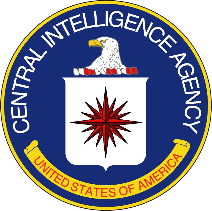 Sticker CIA Central Intelligence Agency US United States USA America 60MM S114